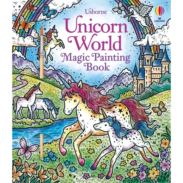 Usborne Unicorn World Magic Painting Book