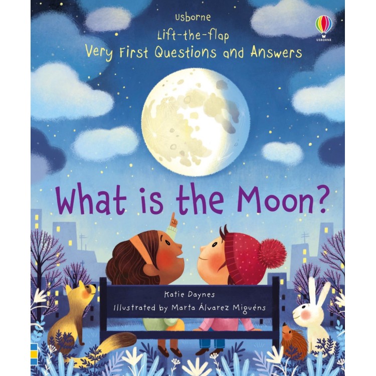 Usborne Lift The Flap Very First Questions and Answers What is the Moon?