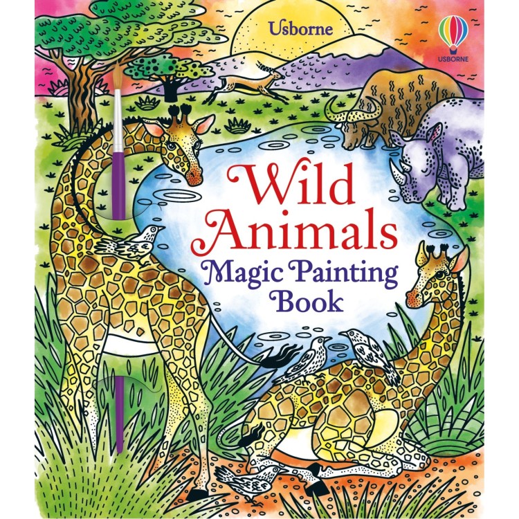 Usborne Wild Animals Magic Painting Book
