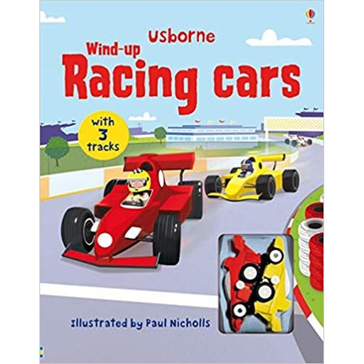 Usborne Wind Up Racing Cars Book