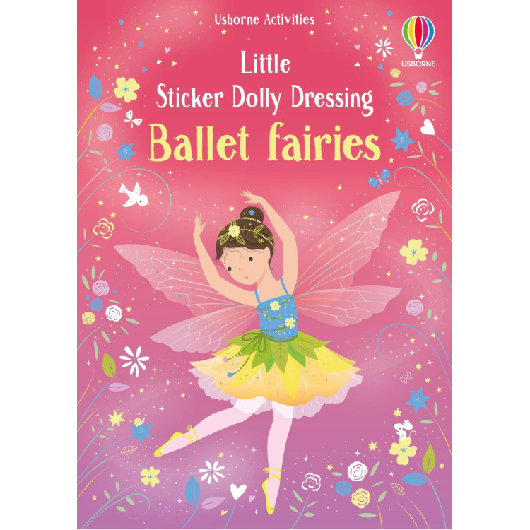 Usbourne Activities Little Sticker Dolly Dressing Ballet Fairies