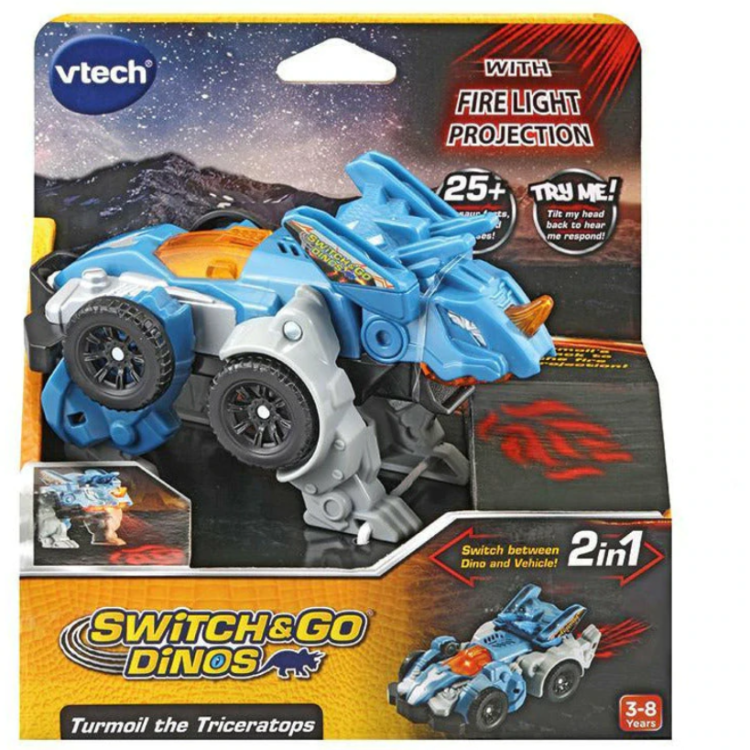 Vtech Switch & Go Dinos - Turmoil The Triceratops
