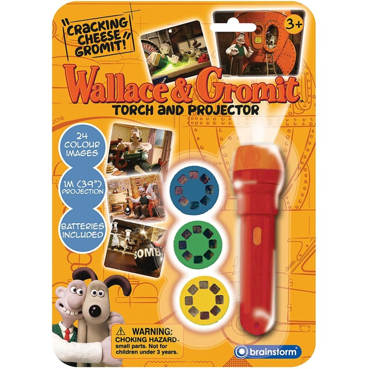 Wallace And Gromit Torch And Projector