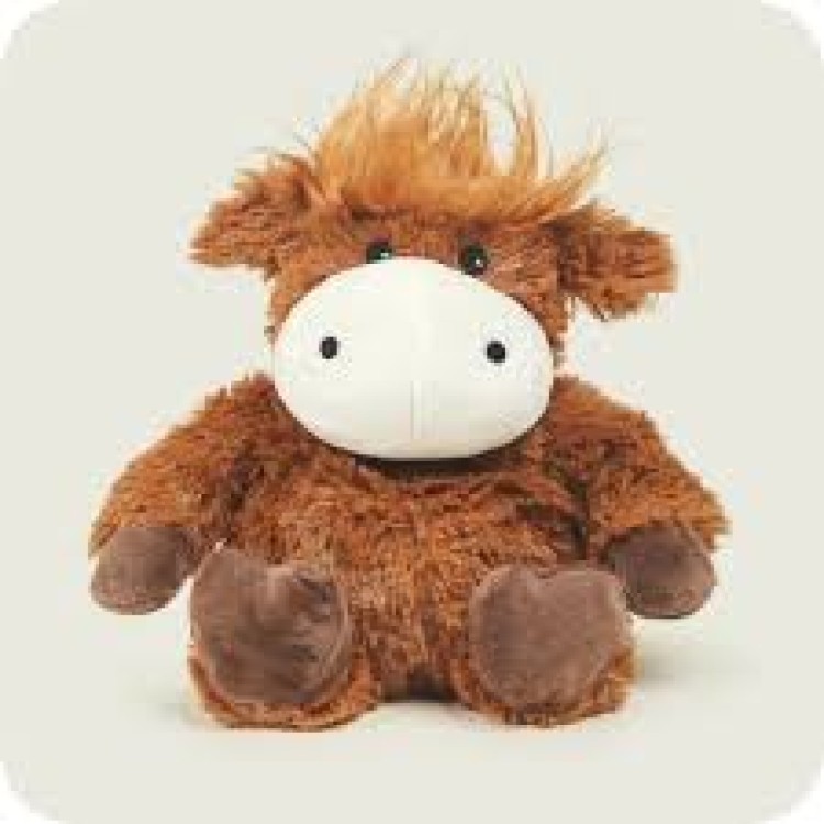 Warmies Plush Highland Cow Microwavable