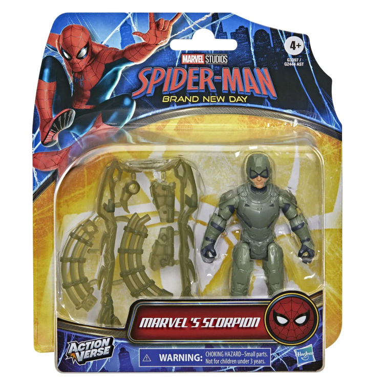 Hasbro Spiderman Action Verse figures assorted  G2444 