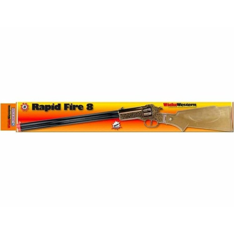 Cap Gun Wicke Western Rapid Fire 8 Shot Rifle Cap Gun