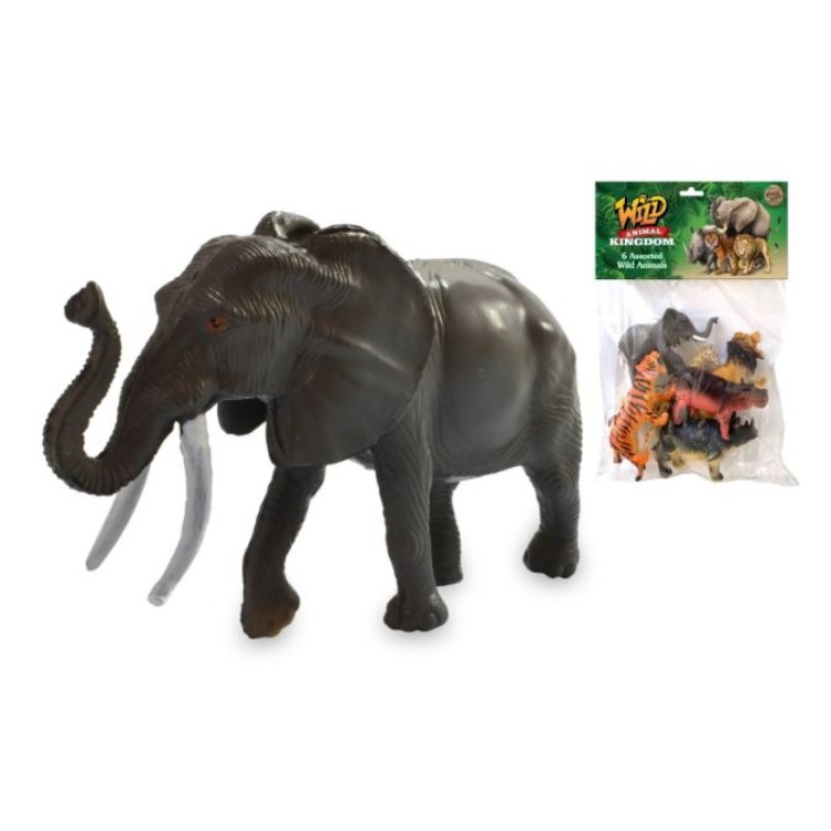 KTL Wild Animal Kingdom 6 Pack (Larger Bag) TY7976