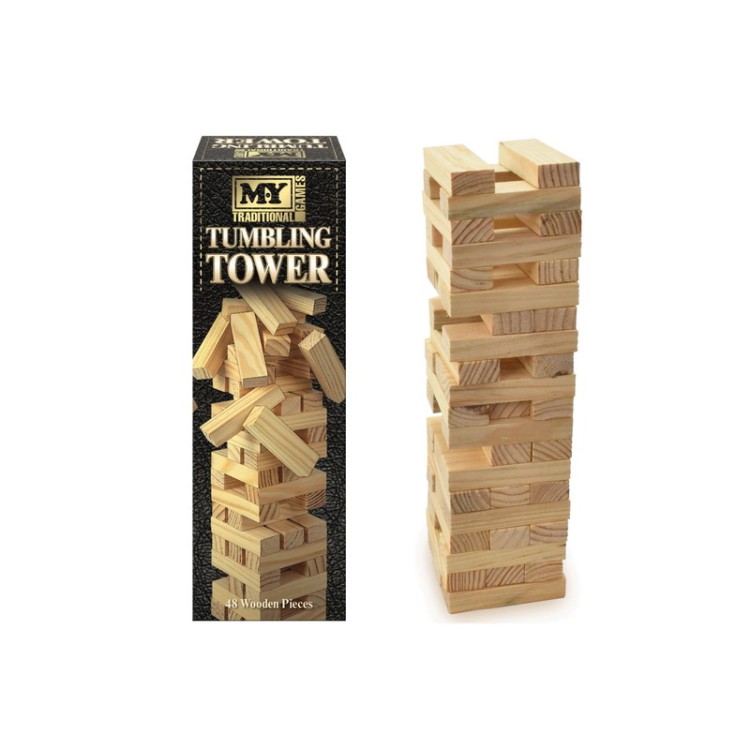 KTL Wooden Tumbling Tower Game AKA Jenga TY3234