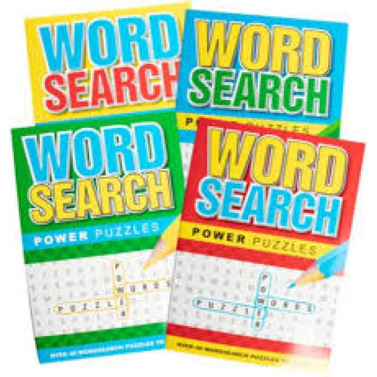 Word Search Power Puzzles Book