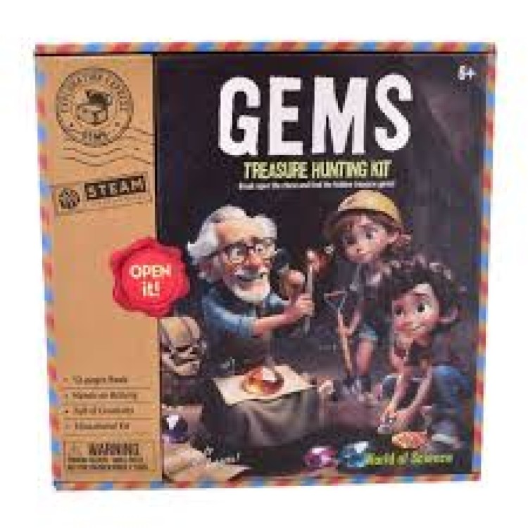 KTL World Of Science Gems Treasure Hunting Kit TY2390