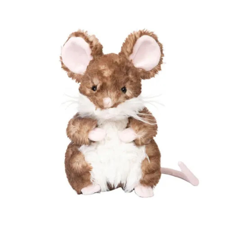 Wrendale Oliver Wood Mouse Plush Medium PLUSHM017