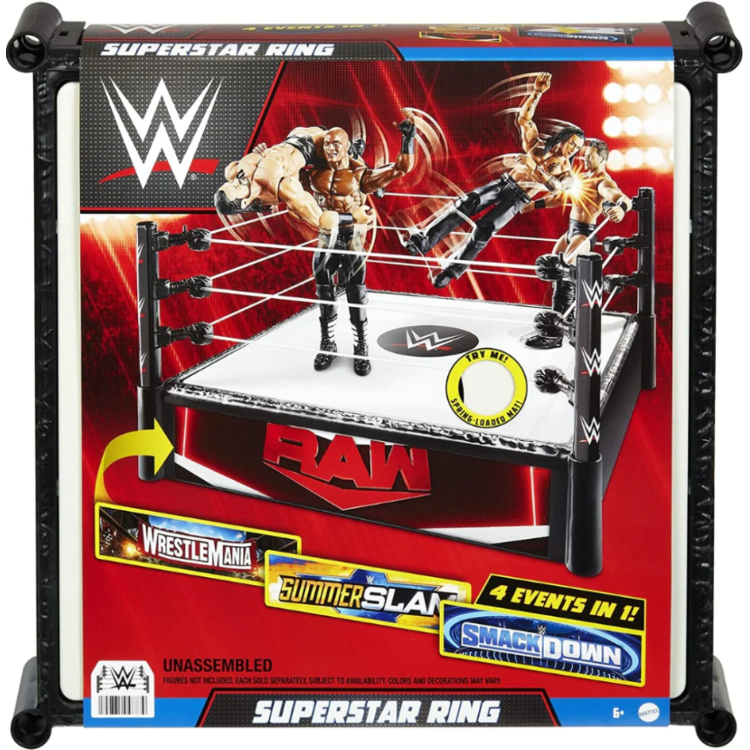 WWE Superstar Ring Playset HGD20