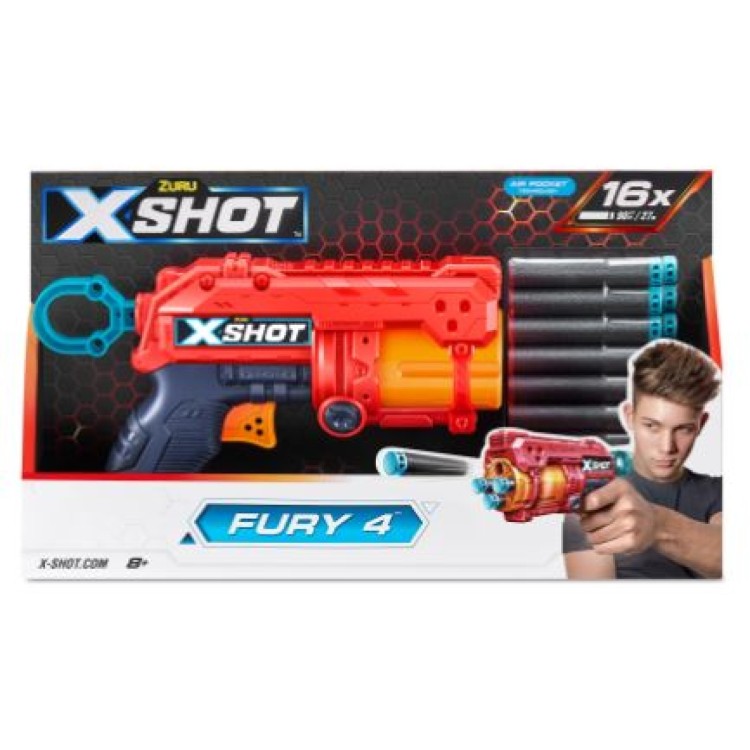 ZURU X Shot Excel Fury 4 ZU140