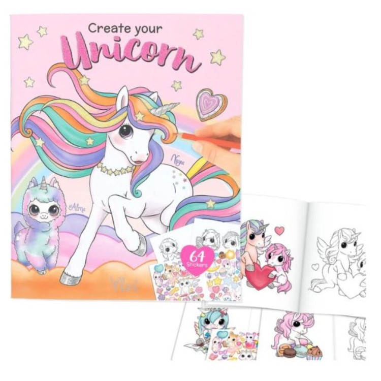 Ylvi Create Your Unicorn Sticker Book 12604