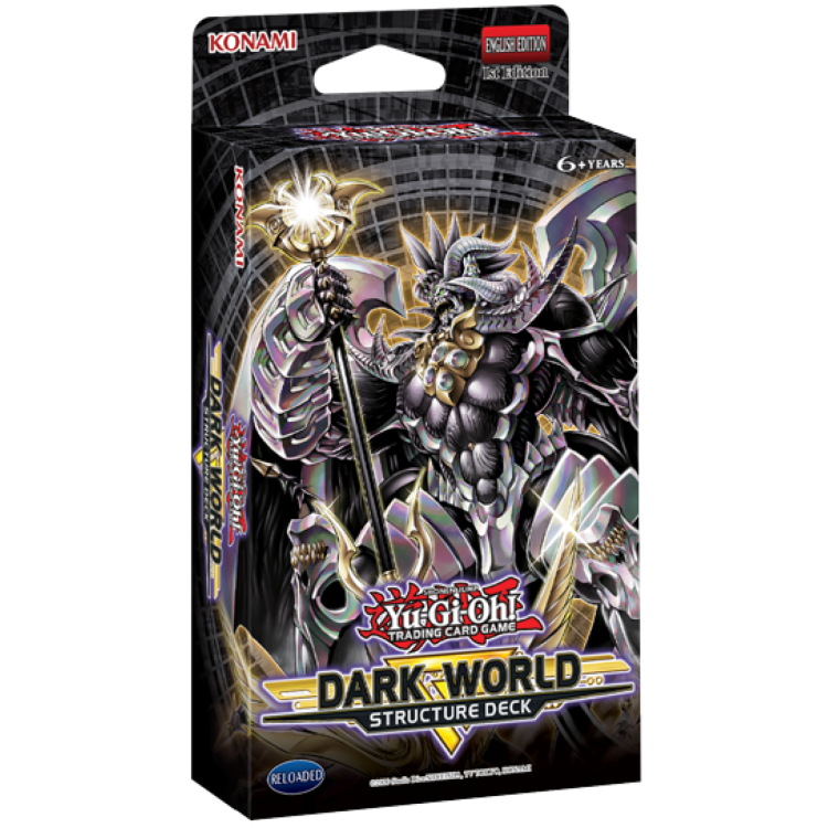 Yu-gi-Oh TCG Dark World Structure Deck 1ST Edition
