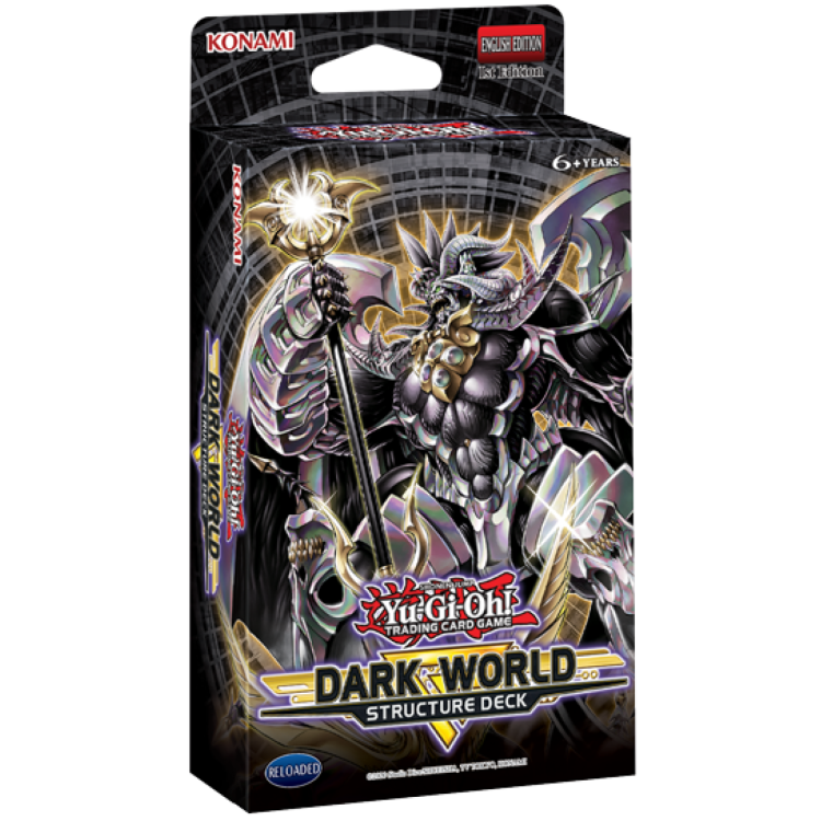 ASM Yu-gi-Oh TCG Dark World Structure Deck 1ST Edition