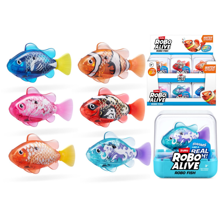KTL ZURU Robo Alive Robo Fish ZU0088