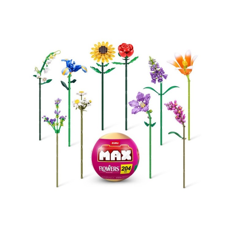 Zuru Max Flower Collection Buildable Botanical Ball