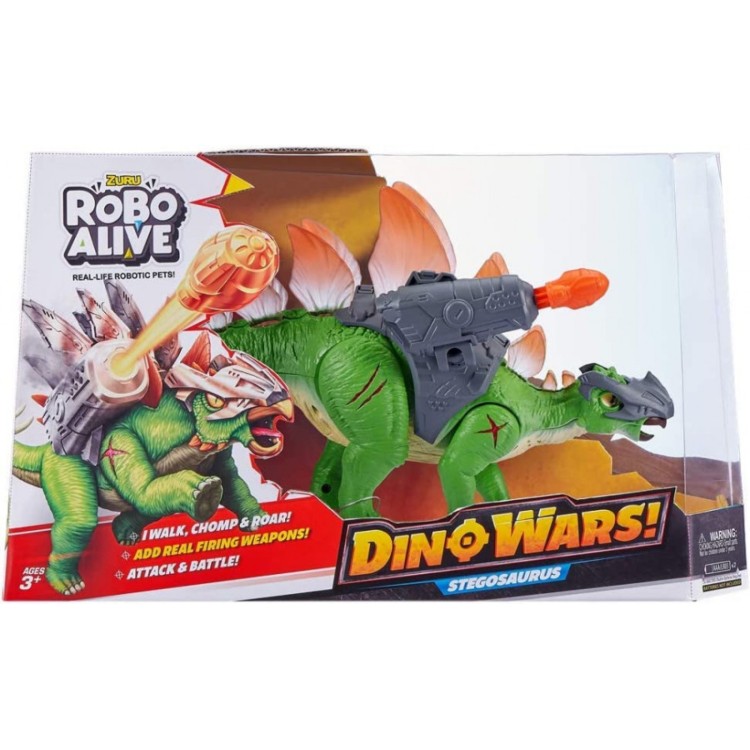 Zuru Robo Alive Dino Wars Stegosaurus 