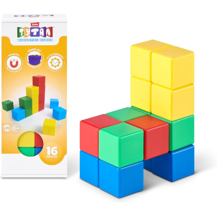 KTL ZURU Tytan Magnetic Cubes 16 Piece Kit age 0+ ZU136